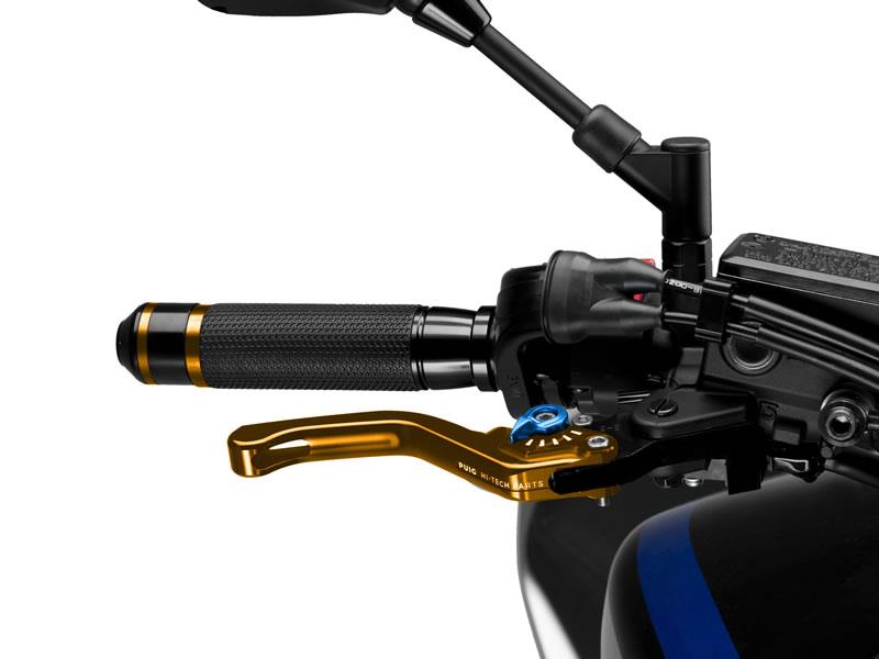 Puig Short V3 Brake (Gold Lever With Blue Selector) Blue 21410W