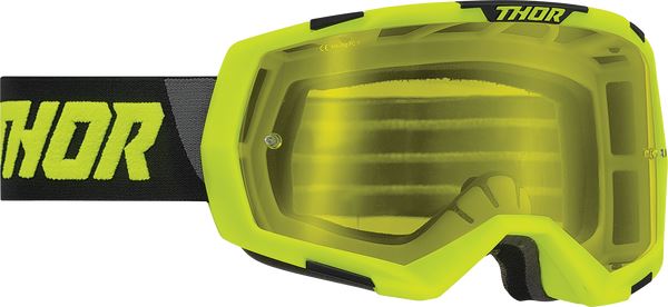 THOR Regiment MX Motorcross Goggles White/Red/Blue 2023 Model
