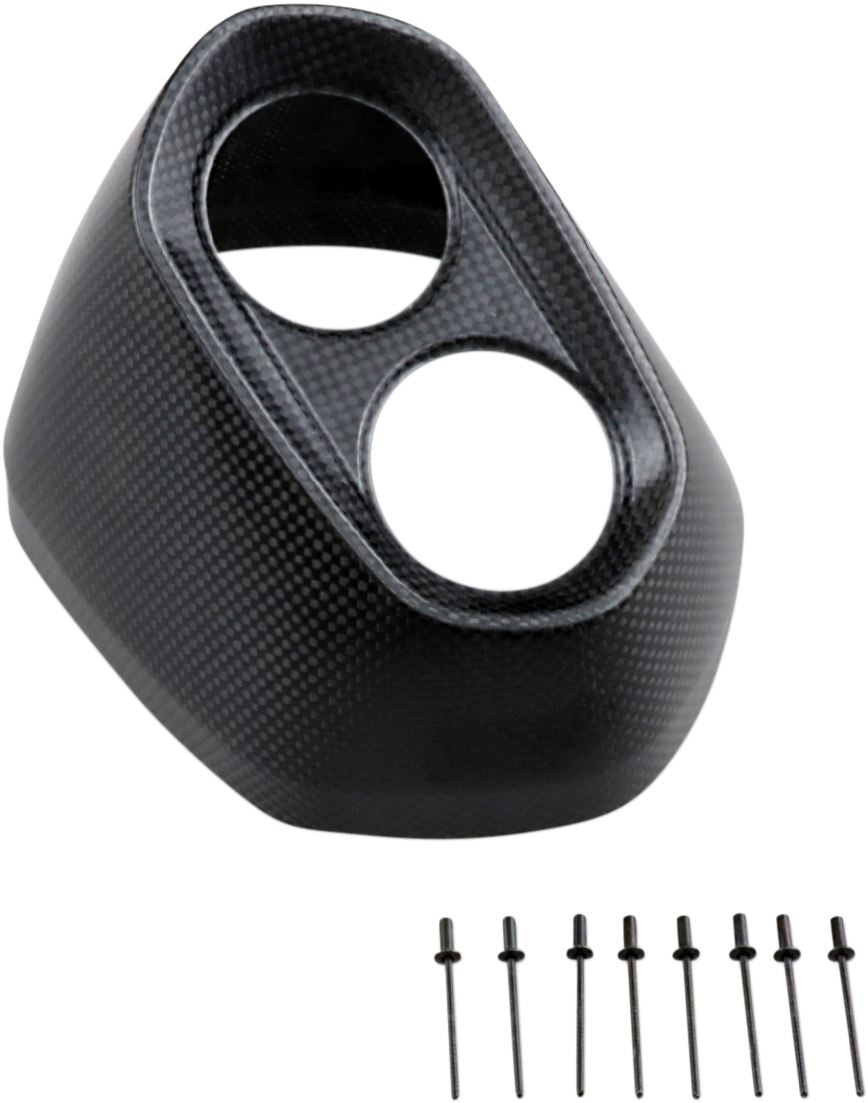 Akrapovic Replacement End Cap CF V-EC193