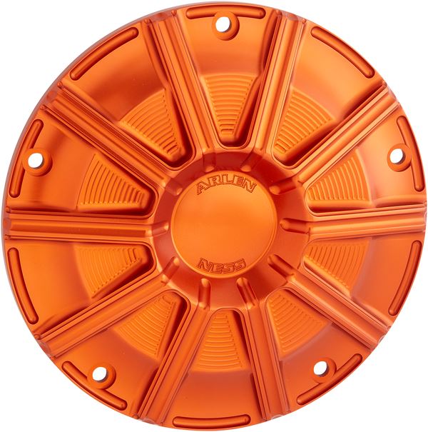 Arlen Ness 10-Gauge Derby Cover Orange For HD FLHRXS 1868 ABS 15-24 700-005
