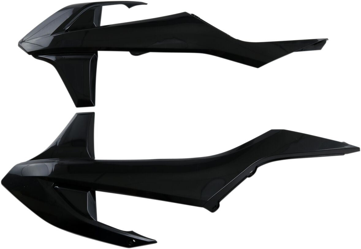 UFO RADIATOR COVERS KTM SX/SX-F/EXC BLACK KT04061-001