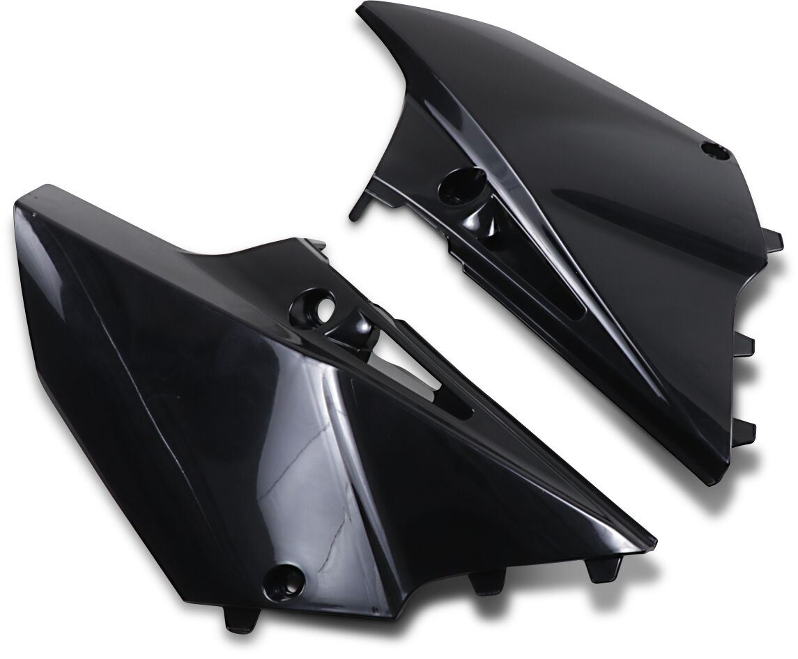 UFO SIDE PANELS YAMAHA YZ125/250 BLACK YA04842-001