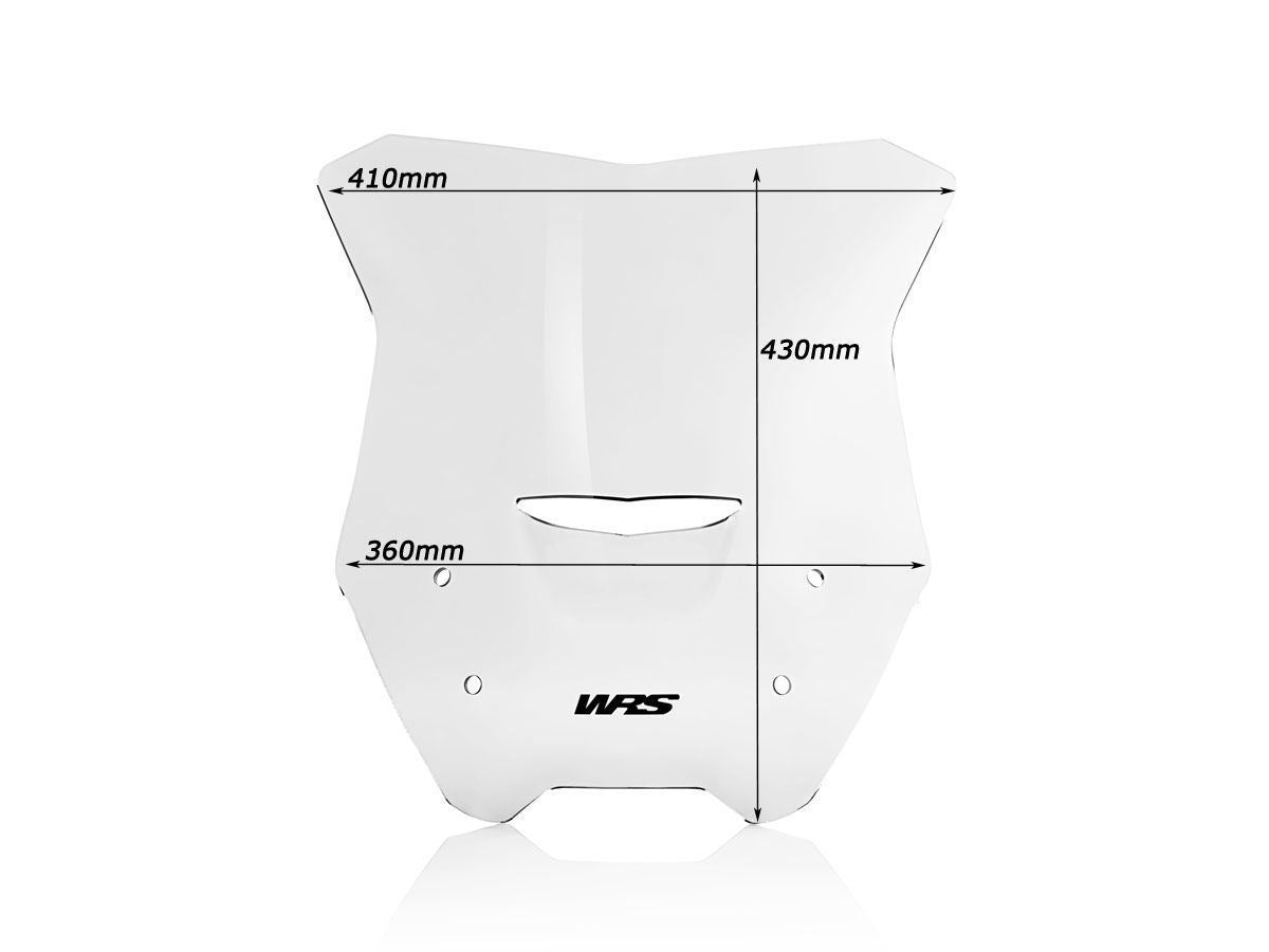 WRS Windscreen Tour BMW R1200r Clear Bm021t