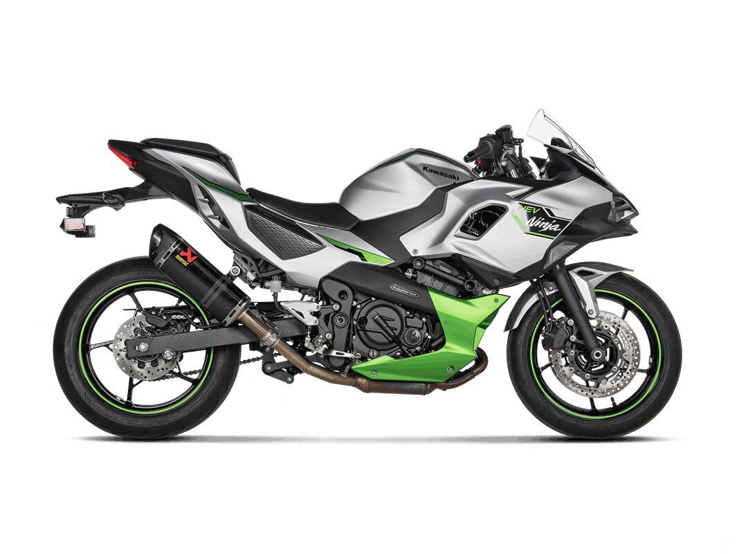 Akrapovic Slip-On Line Muffler CF For Kawasaki Ninja 7 ABS 2024 S-K4SO10-APC