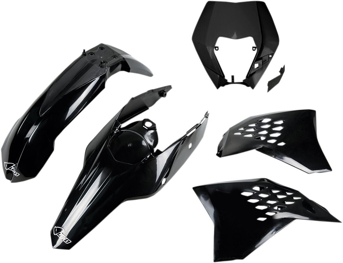 UFO Body Kit For KTM Exc200 09-11 Black KTKIT520-001
