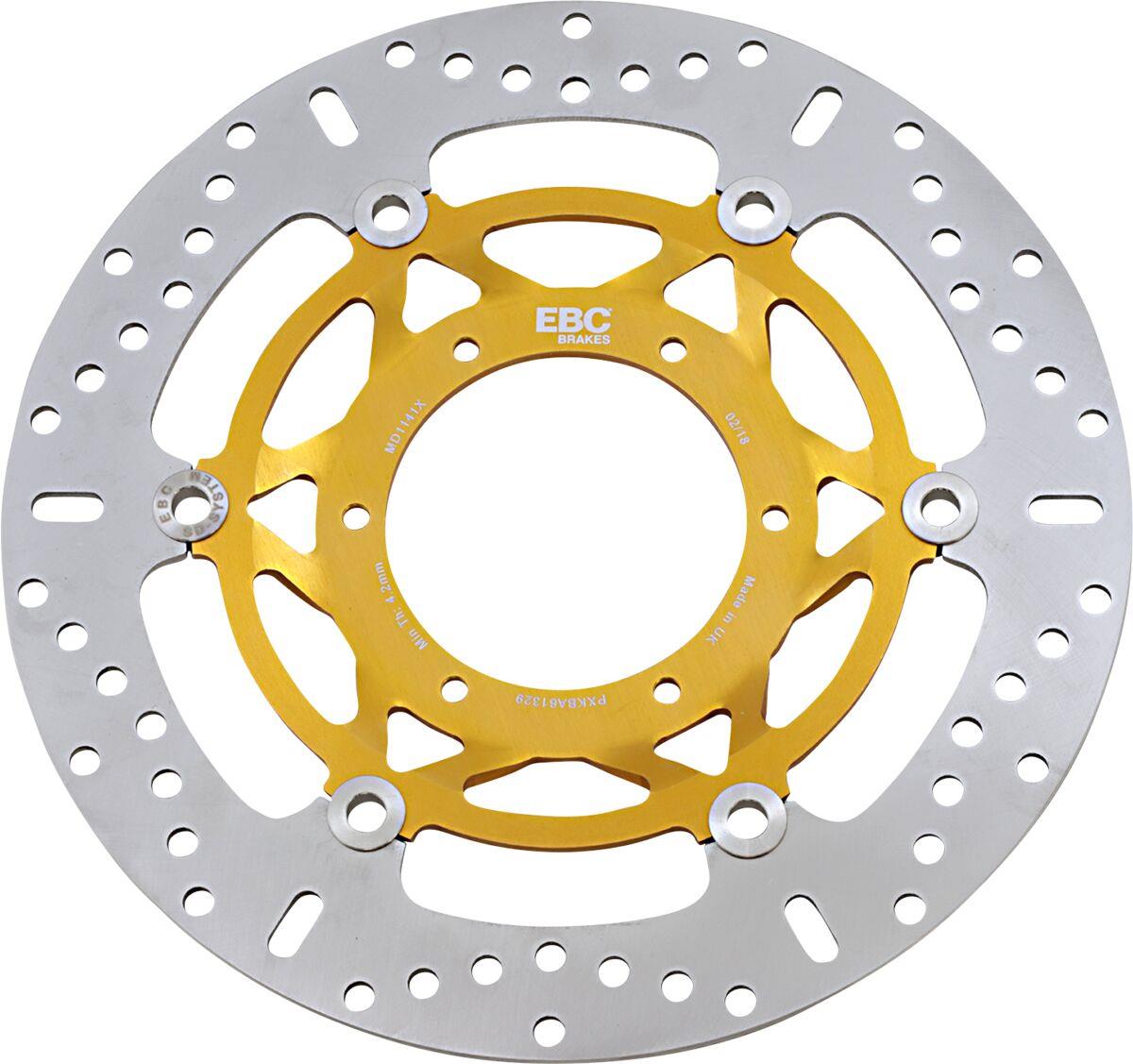 Ebc MD Series Pro-Lite Contour X Brake Rotor For Honda VTX 1800 C 00-07 MD1141X