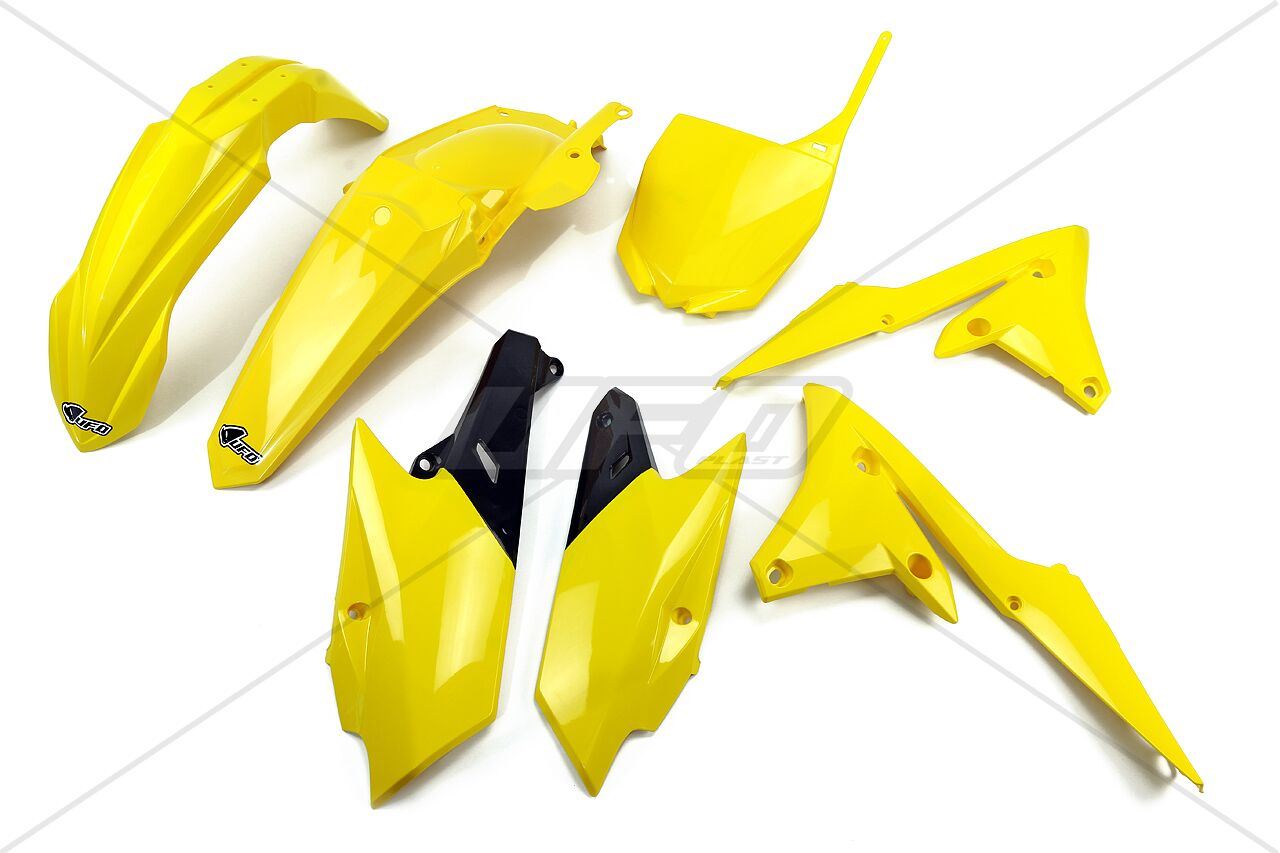 UFO COMPLETE BODY KIT YAMAHA YZ250/450F YELLOW/BLACK YAKIT318-101