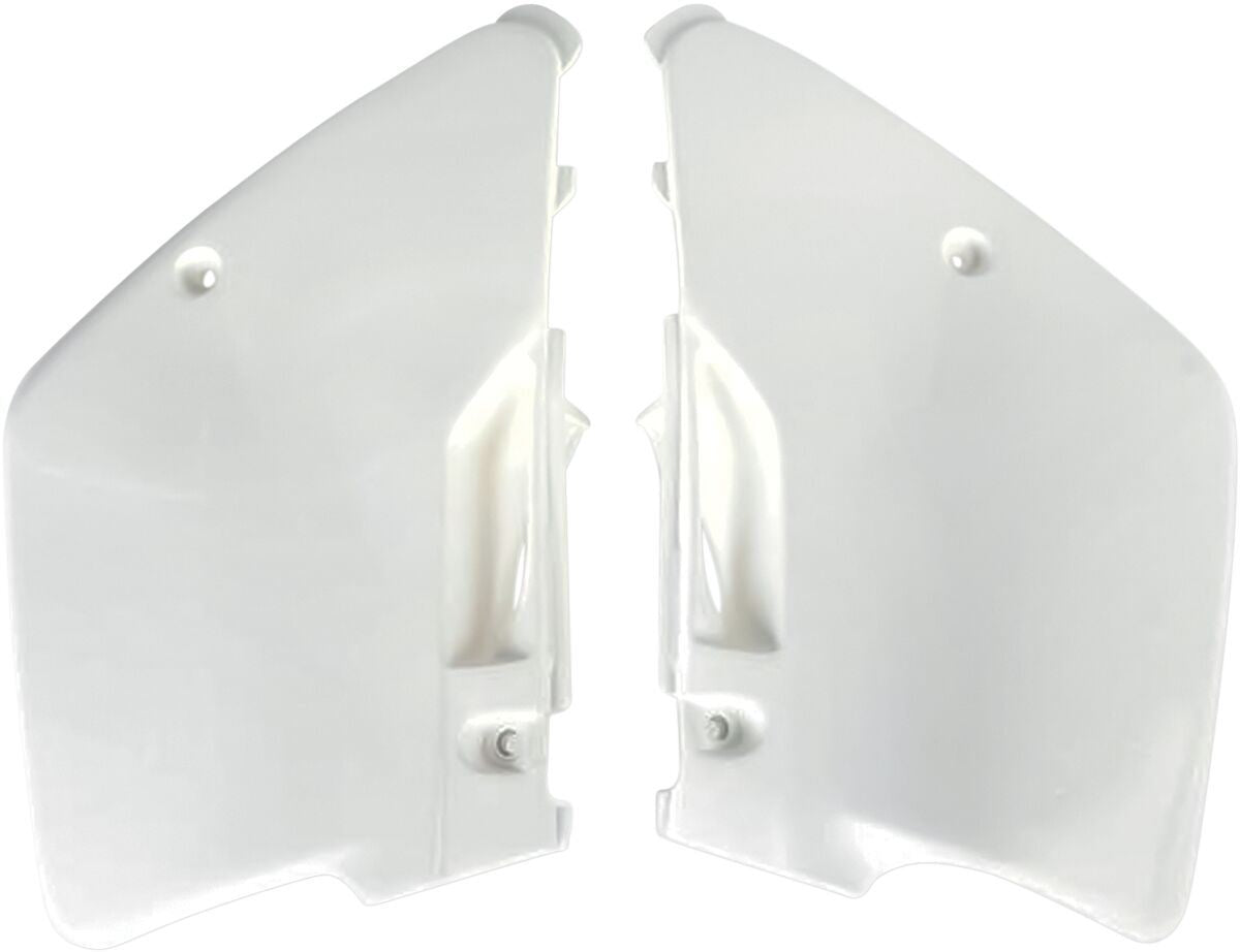 UFO SIDE PANELS KAWASAKI KX125/250 WHITE KA02769-047