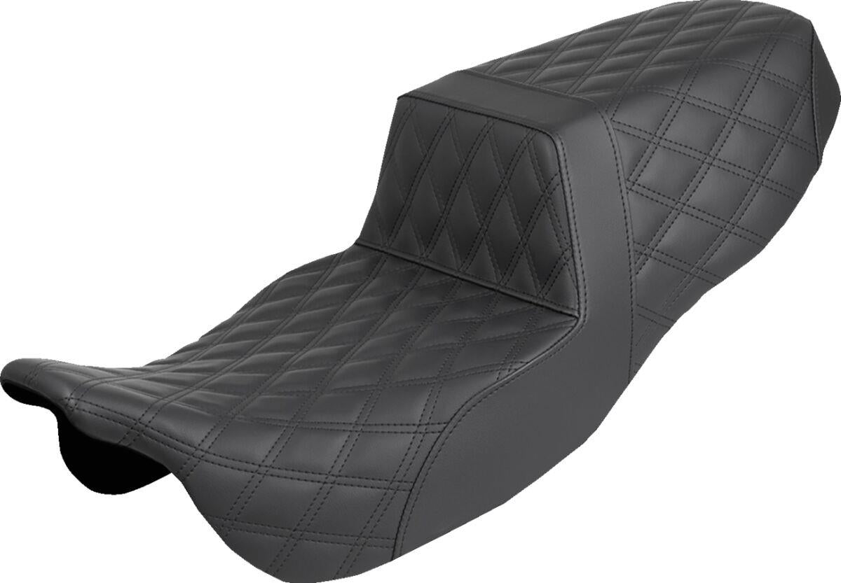 Saddlemen Step-Up Seat For Harley Davidson FLRT 1868 2015-2025 Black 815-07-175