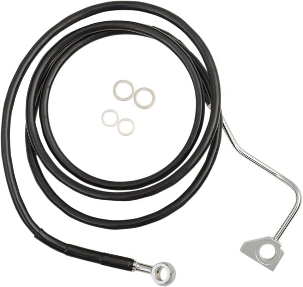 Drag Specialties Length Brake Line Kit For Harley FLHRXS 1868 14-24 614220-8BLK
