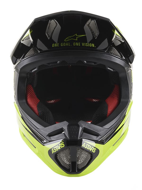 ALPINESTARS Missile Tech MIPS® Yellow & Black MISS-AIR MX Helmet