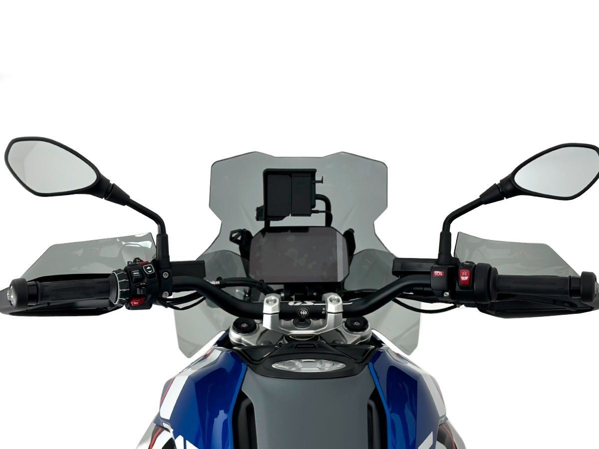WRS Side Deflectors BMW R1300gs Smoke Bm097f