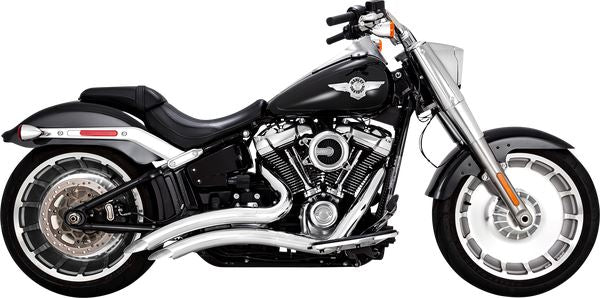 Vance & Hines Big Radius Exhaust System Chrome For HD FXBR 1923 18-24 26375