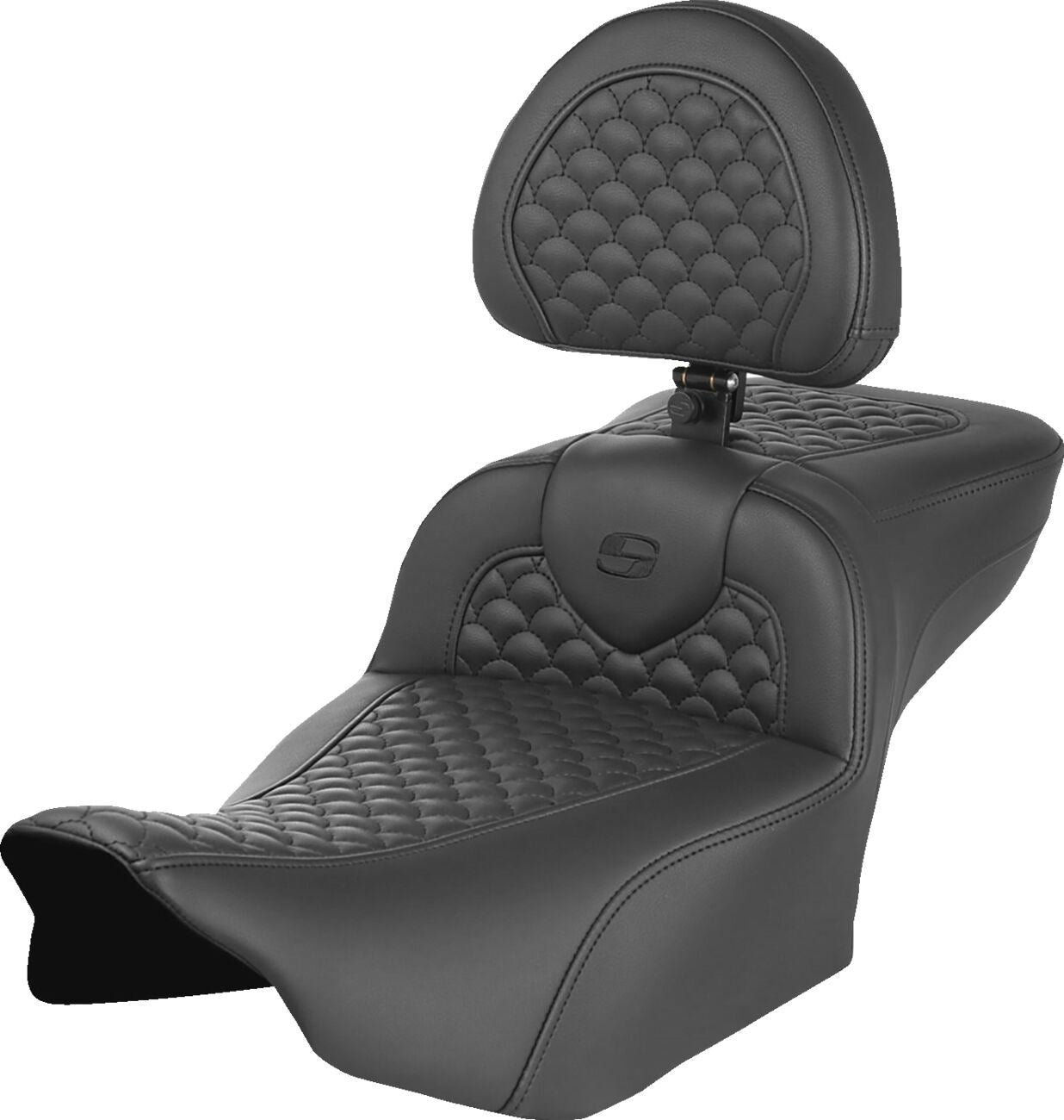 Saddlemen Dragon Scale Roadsofa Seat Saddlehyde Incl Backrest 823-07-209B0