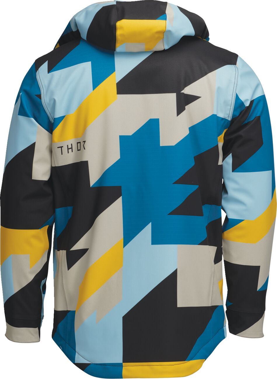 THOR Brave Heavyweight Tour Jacket BL/YL 2025 Model