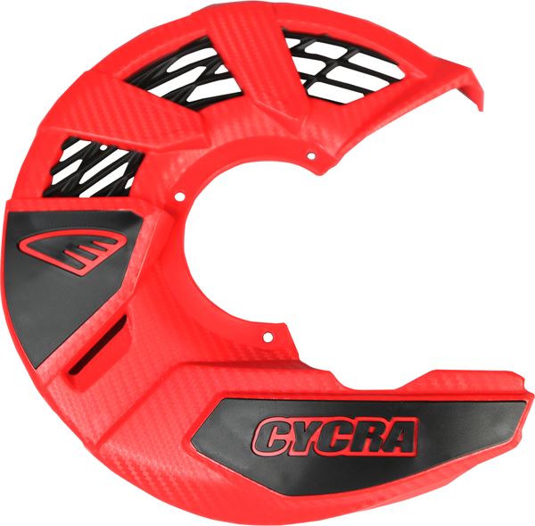 Cycra Tri-Flow Disc Cover For Honda CRF 250 R 2004-2024 Red Plastic 1CYC-1096-32