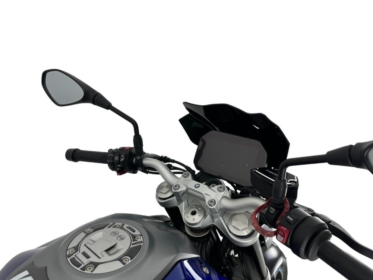 WRS Windscreen Touring For BMW F 900 R Matt Black BM101NO