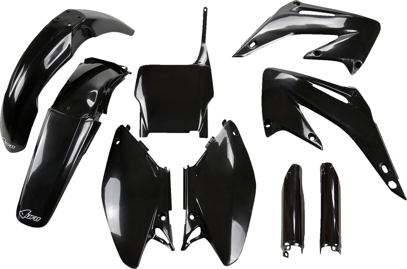 UFO COMPLETE BODY KIT HONDA CR125/250 BLACK HOKIT103E-001
