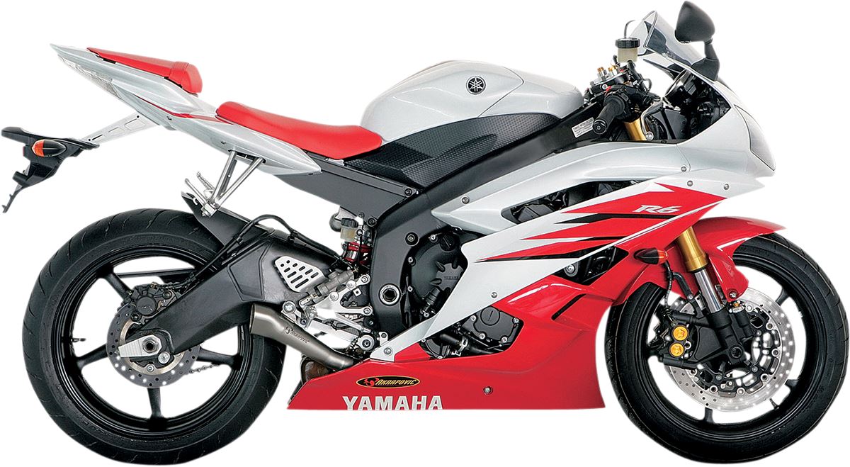 Akrapovic GP-Style Megaphone Slip-On Line Muffler TI For Yamaha YZF-R6 600 06-25 SM-Y6SO6T