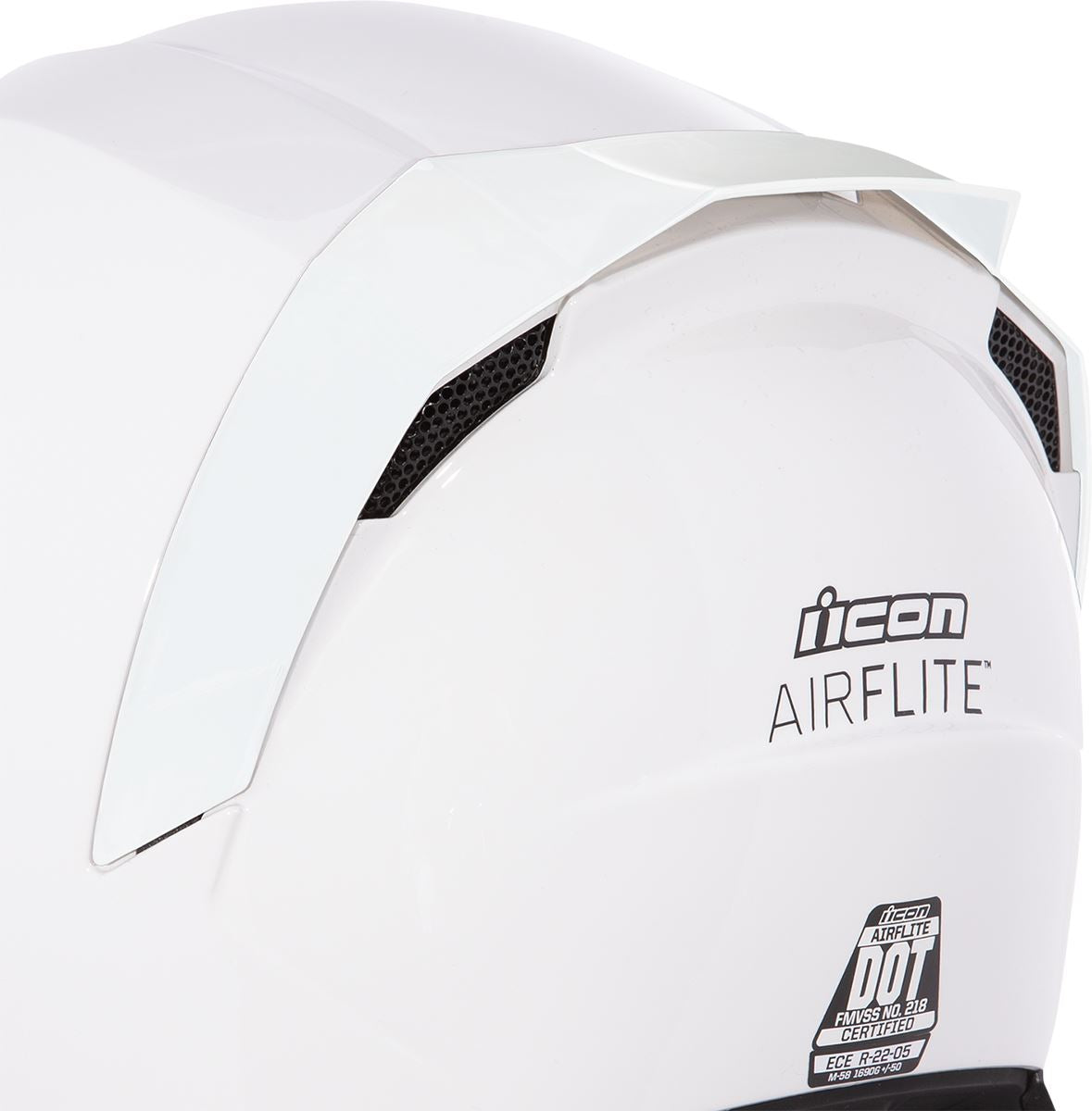 ICON Airflite™ Motorcycle Helmet Rear Spoiler One Size 2023 Model