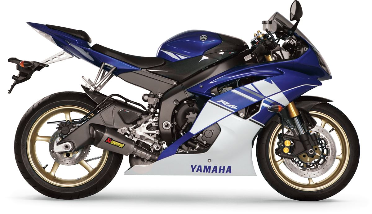Akrapovic Slip-On Line Muffler SS/TI/CF For Yamaha YZF-R6 600 10-25 S-Y6SO9-ASZ