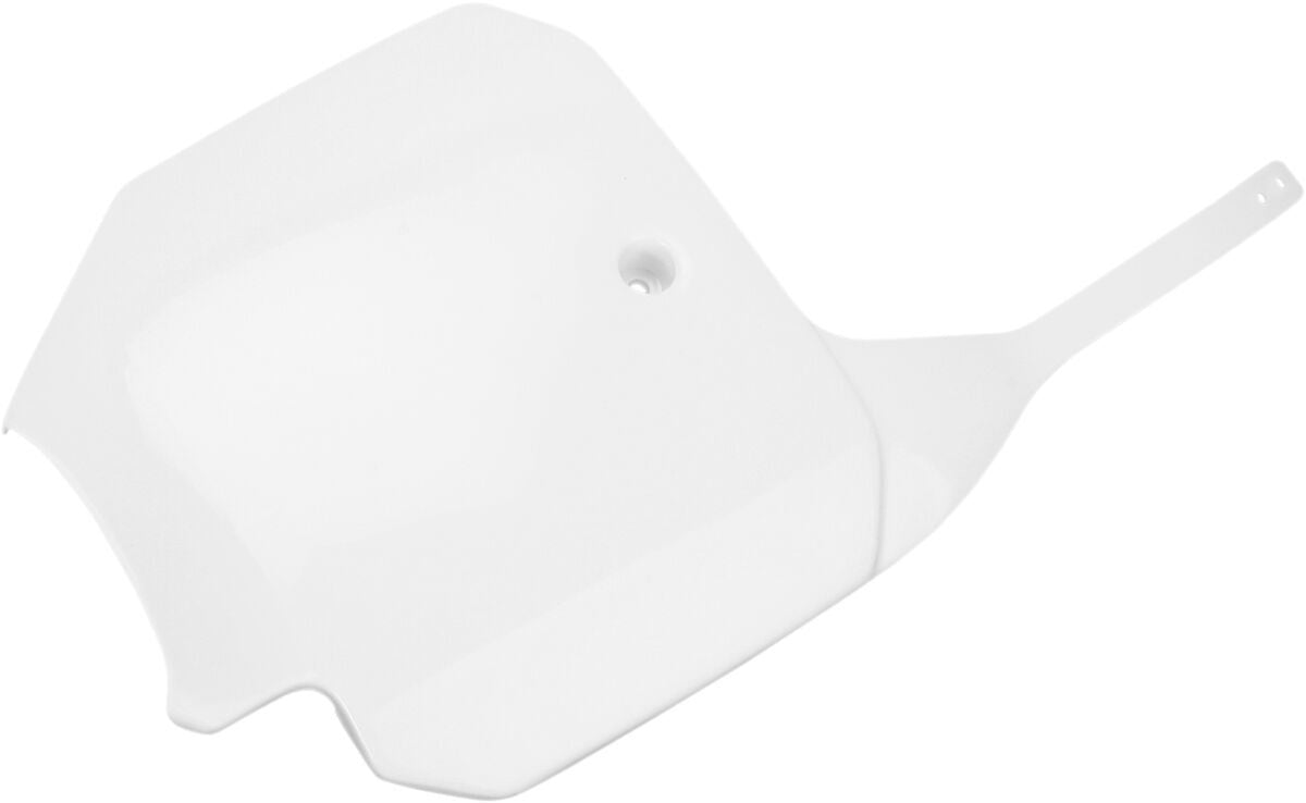 UFO FRONT NUMBER PLATE HONDA CRF150R WHITE HO04621-041
