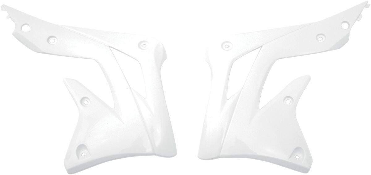 UFO Rad Covers For Kawasaki KX 450 F 12-15 White Ka04719#047