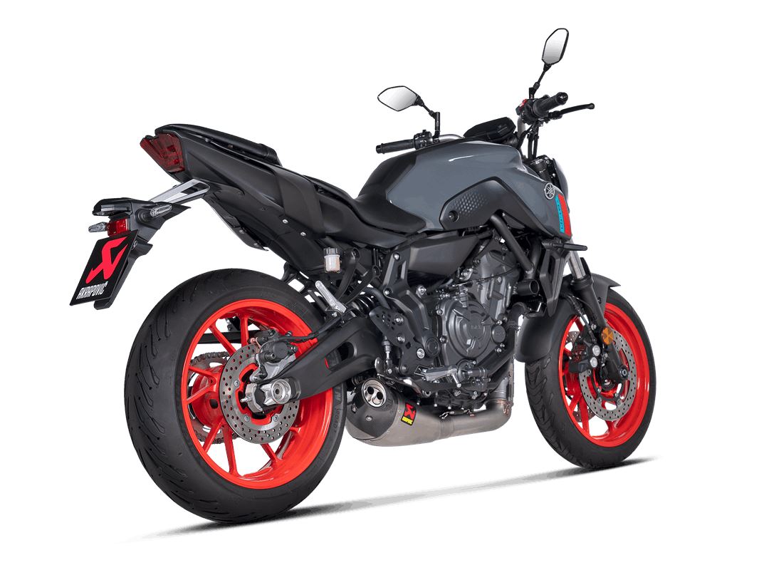 Akrapovic Racing Line Exhaust System TI/CF For Yamaha MT-07 2024 S-Y7R8-HEGEHT/1