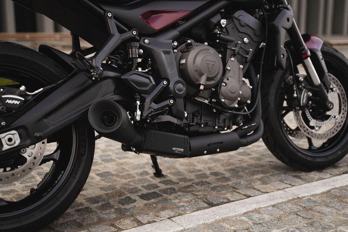 Spark 60'S Silencer Full Exhaust System For Triumph Sport 660 21-25 GTR8819BOM