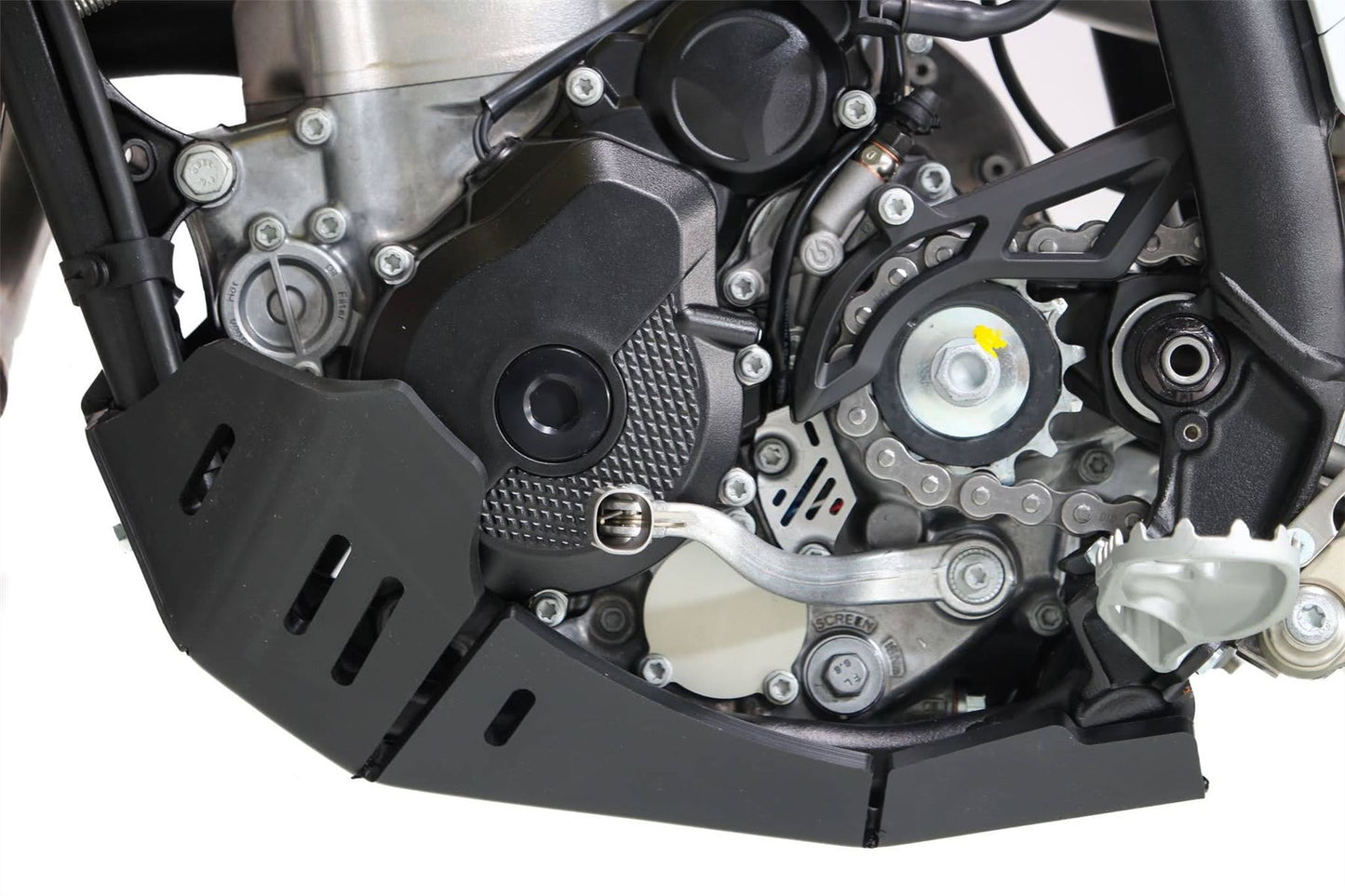 AXP RACING Xtrem Skid Plate For KTM EXC-F 250/350 24-25 Black AX1711