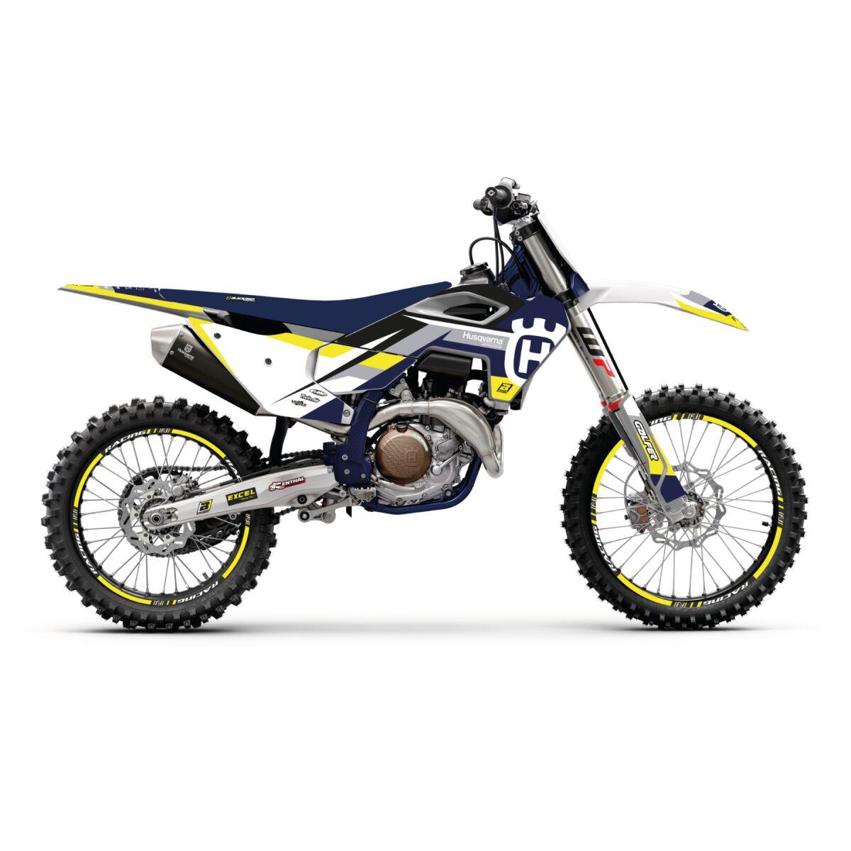 Blackbird Racing Sticker Kit Chrome For Husqvarna FE 250 2023-2025 2616ABCRO