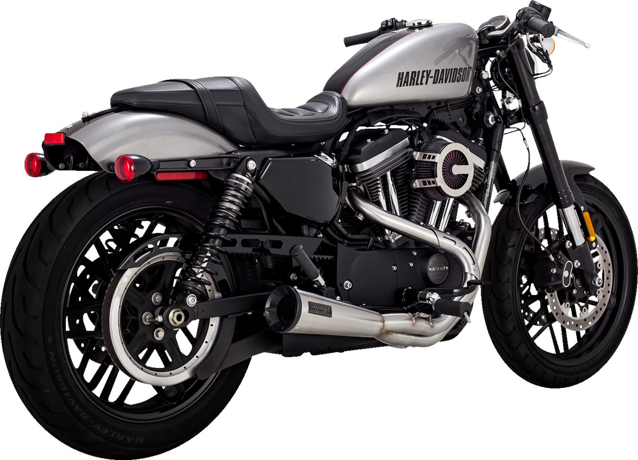 Vance & Hines 2-into-1 Upsweep Exhaust System For Harley Davidson XL 1200 V 04-13 27637
