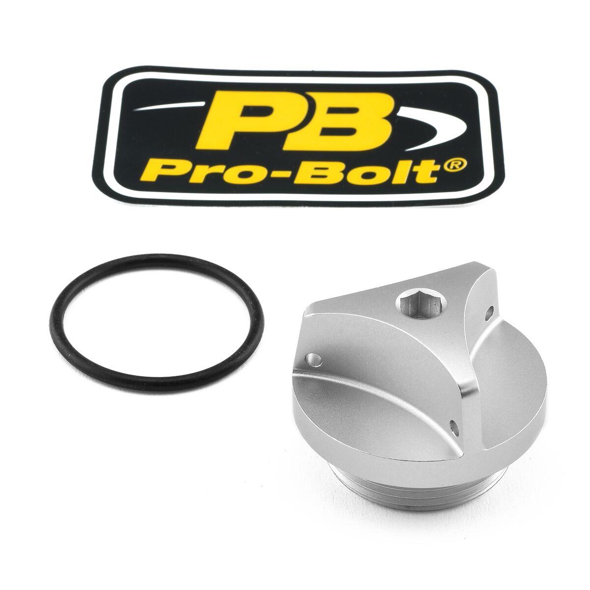 Pro Bolt Aluminium Oil Filler Caps For Kawasaki Z H2 1000 1991-2026 OFCK10S