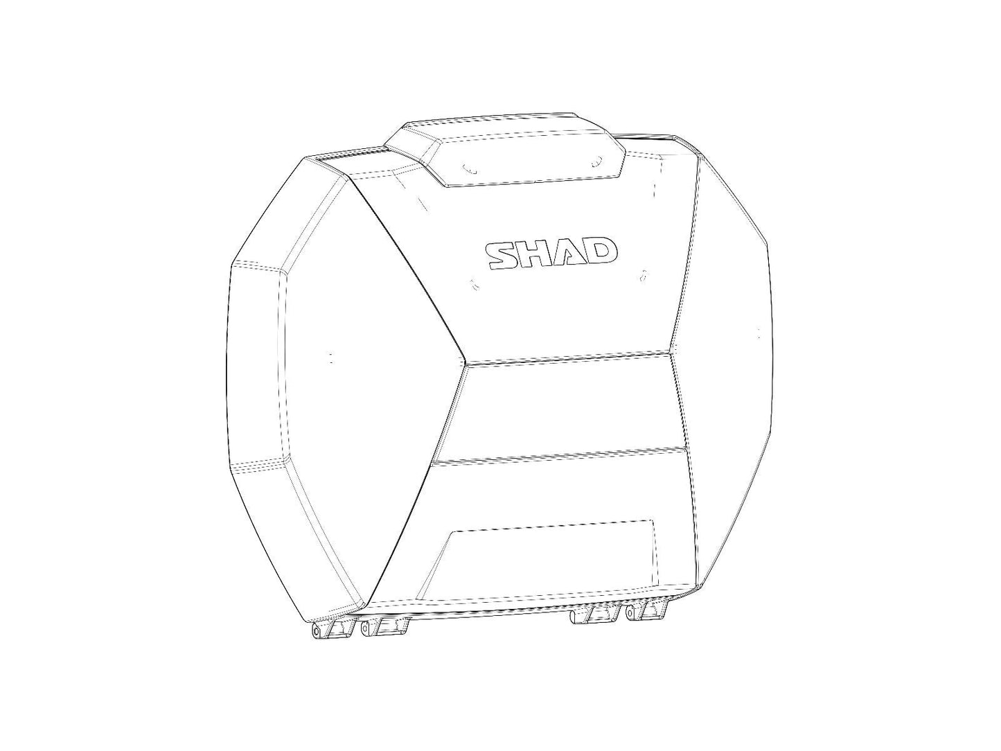 SHAD ALUMINIUM COVER SH38X D1B38TAMR