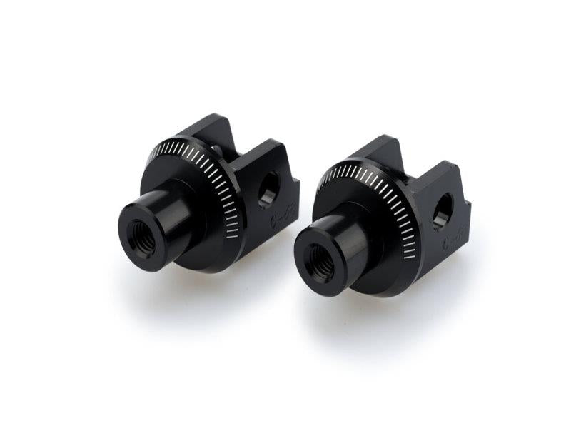 Puig Adjustable Footpeg Adaptors Black 9723F