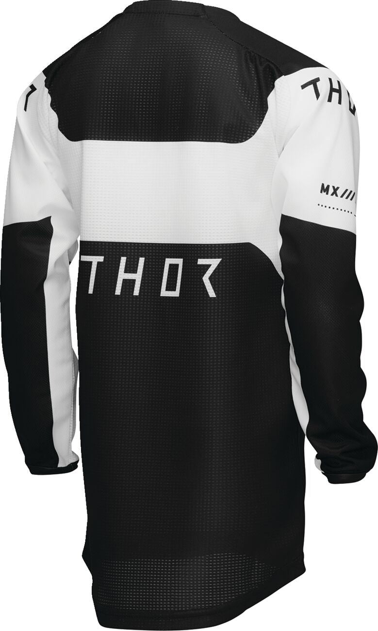 THOR Youth LAUNCHMODE Storm Jersey BLACK 2024 Model