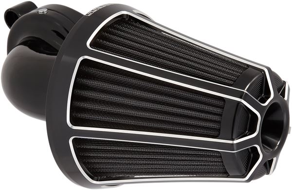 Arlen Ness Monster Sucker Air Cleaner Cover Black Cone Aluminum 81-104
