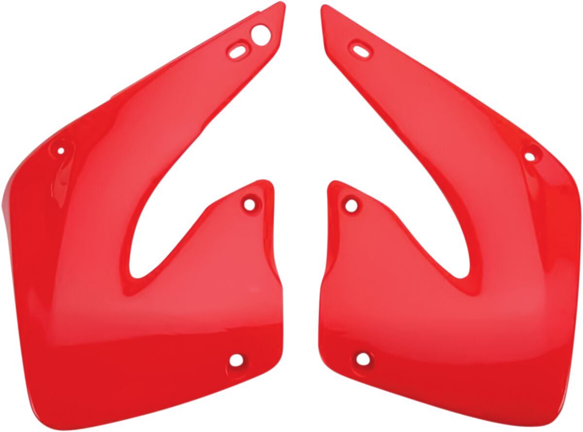 UFO RADIATOR COVERS HONDA CR125/250 CRF-RED HO03664-070