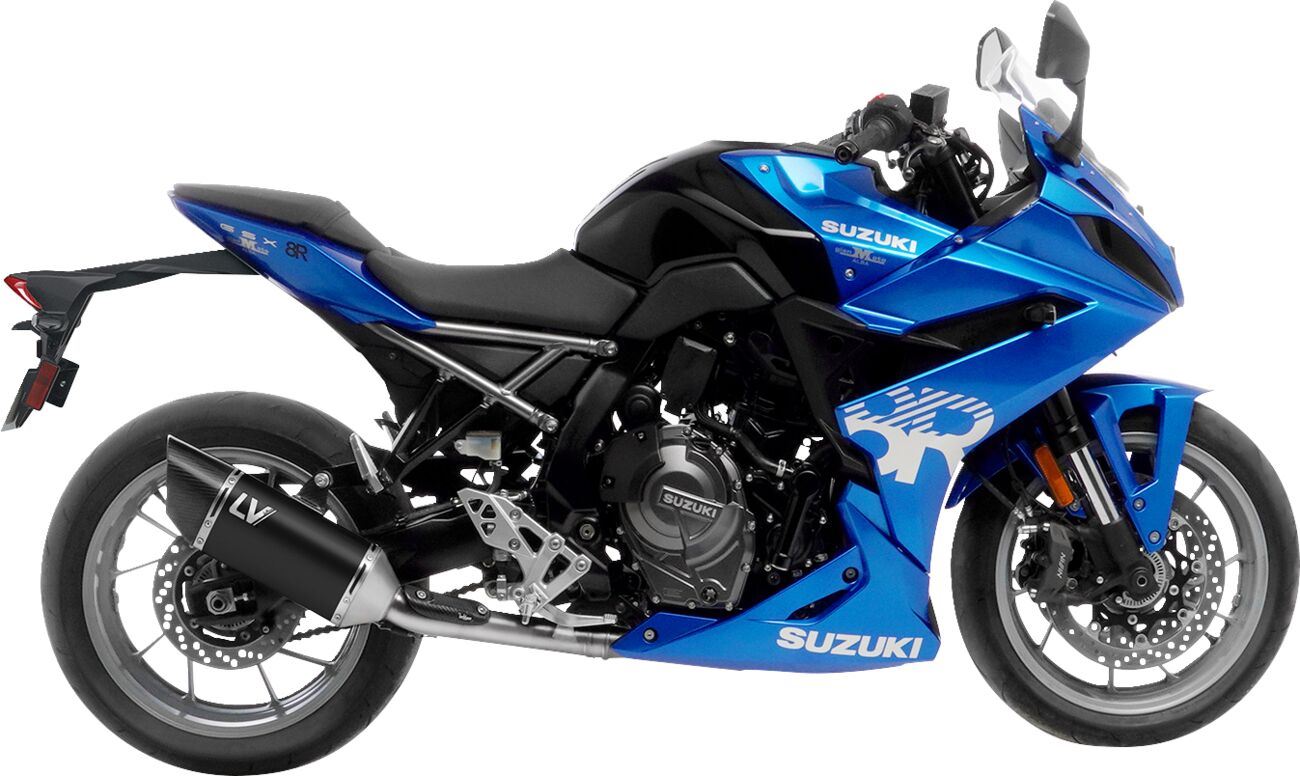 Leovince Exhaust Lv-14 For Suzuki Gsx-8r 800 23-24 Matte Black 15606bu