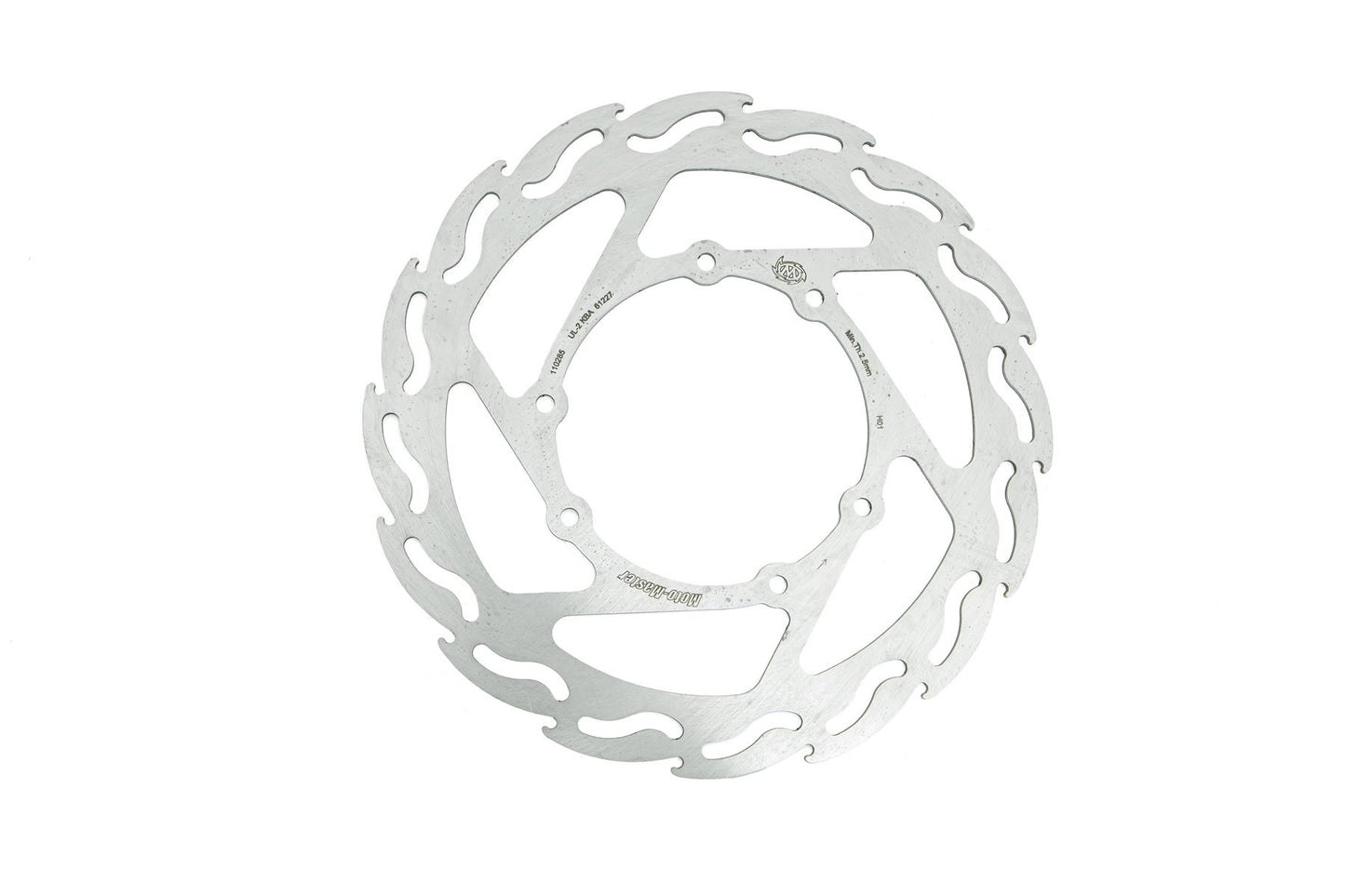 Moto-Master Offroad Flame Disc For Honda CRF 250 X 1995-2018 Silver 110285