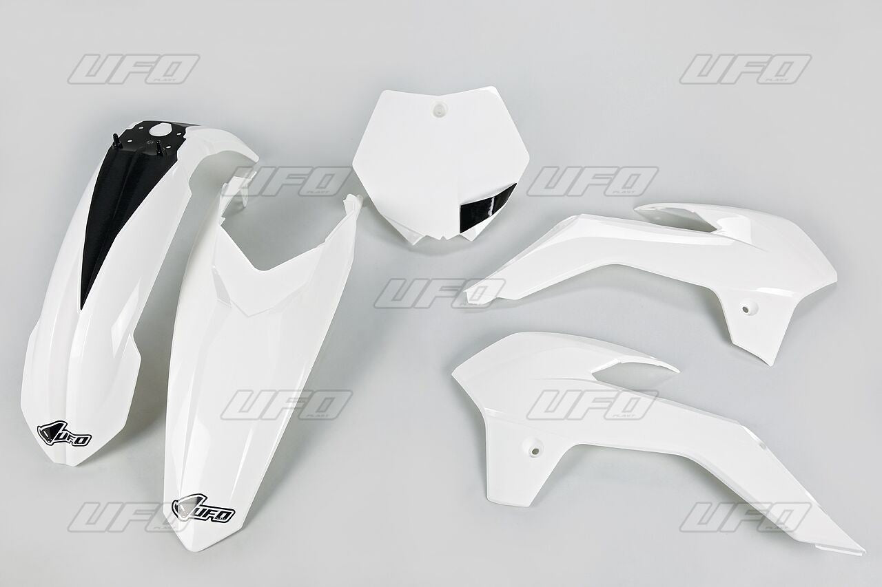 UFO COMPLETE BODY KIT KTM 85/105 WHITE KTKIT514E047