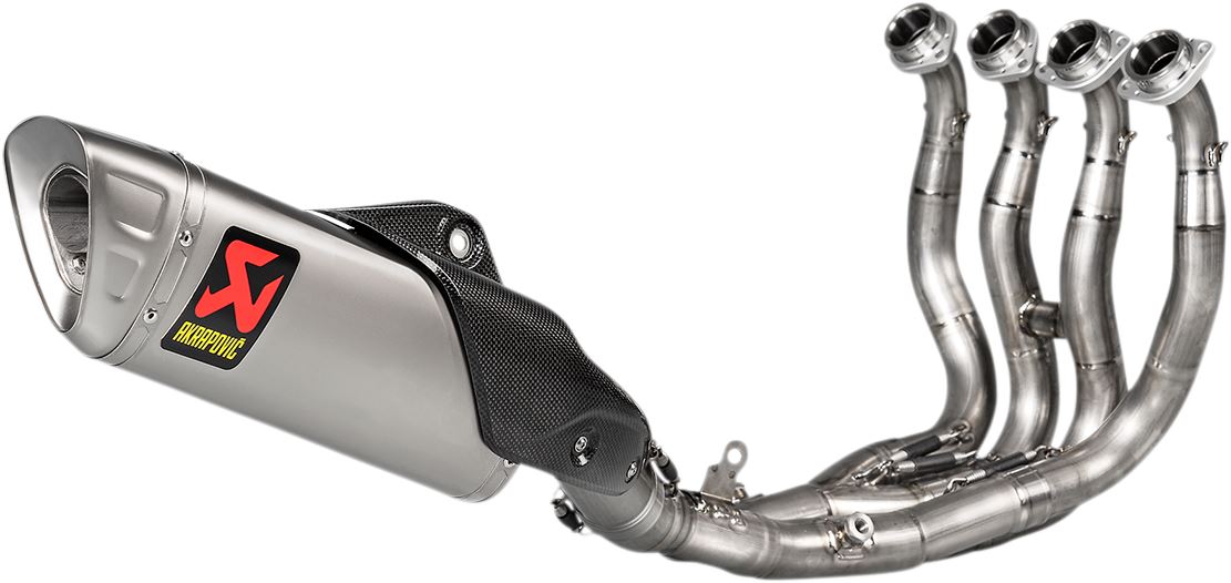 Akrapovic Evolution Line Exhaust System TI For Yamaha YZF-R1 1000 15-24 S-Y10E6-APLT