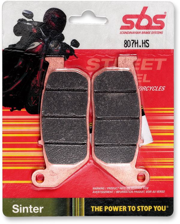 Sbs Sintered Metal Brake Pads For Harley XL 1200 C 2004-2013 807H.HS