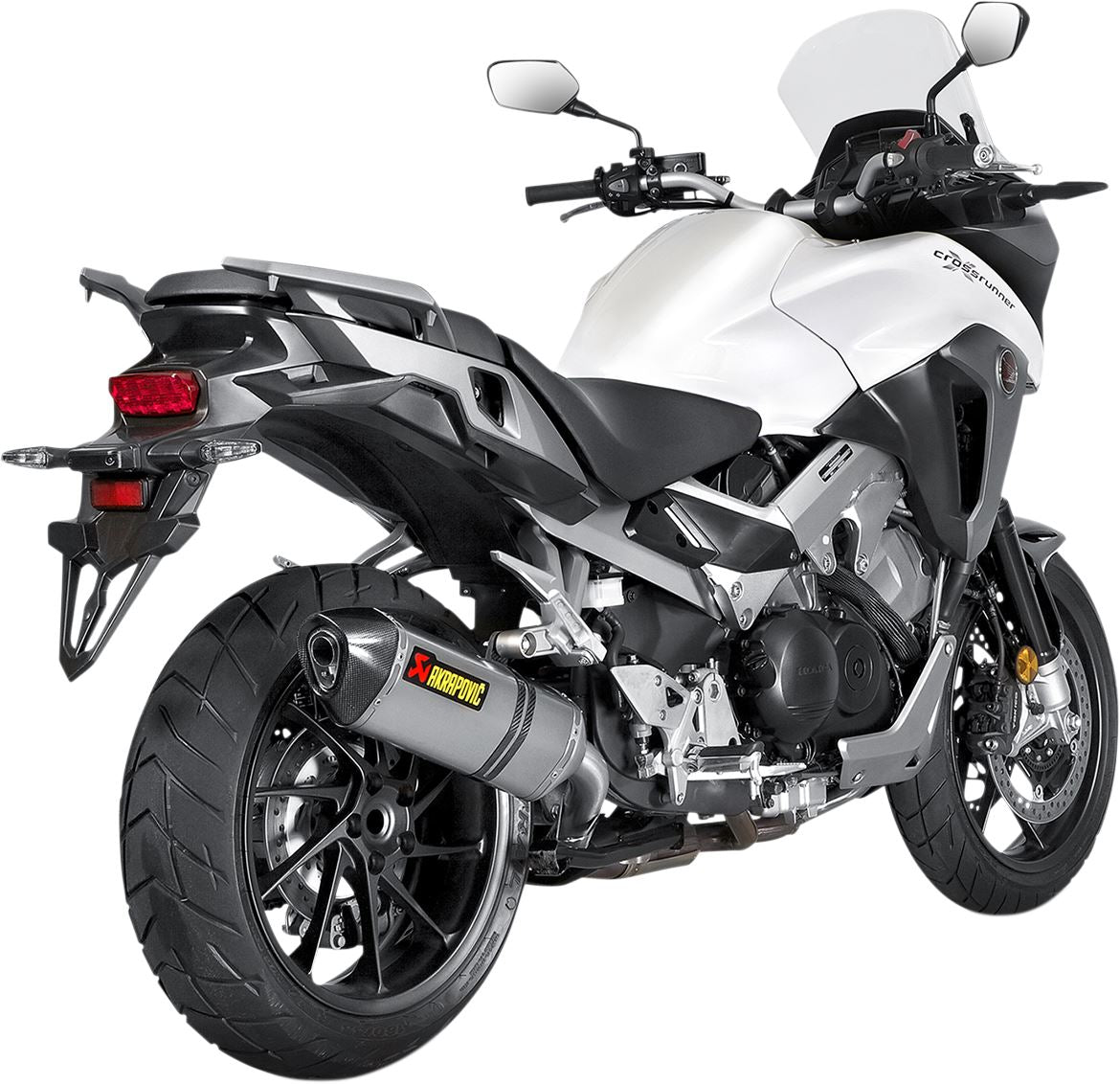 Akrapovic Slip-On Line Muffler TI/CF For Honda VFR 800 14-16 S-H8SO3-HRT