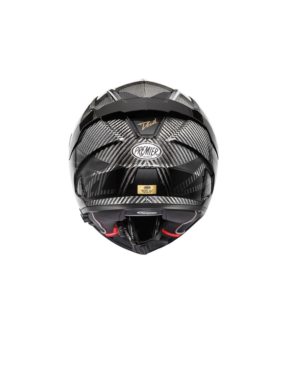 PREMIER HELMETS Devil Carbon Gray Motorcycle Helmet