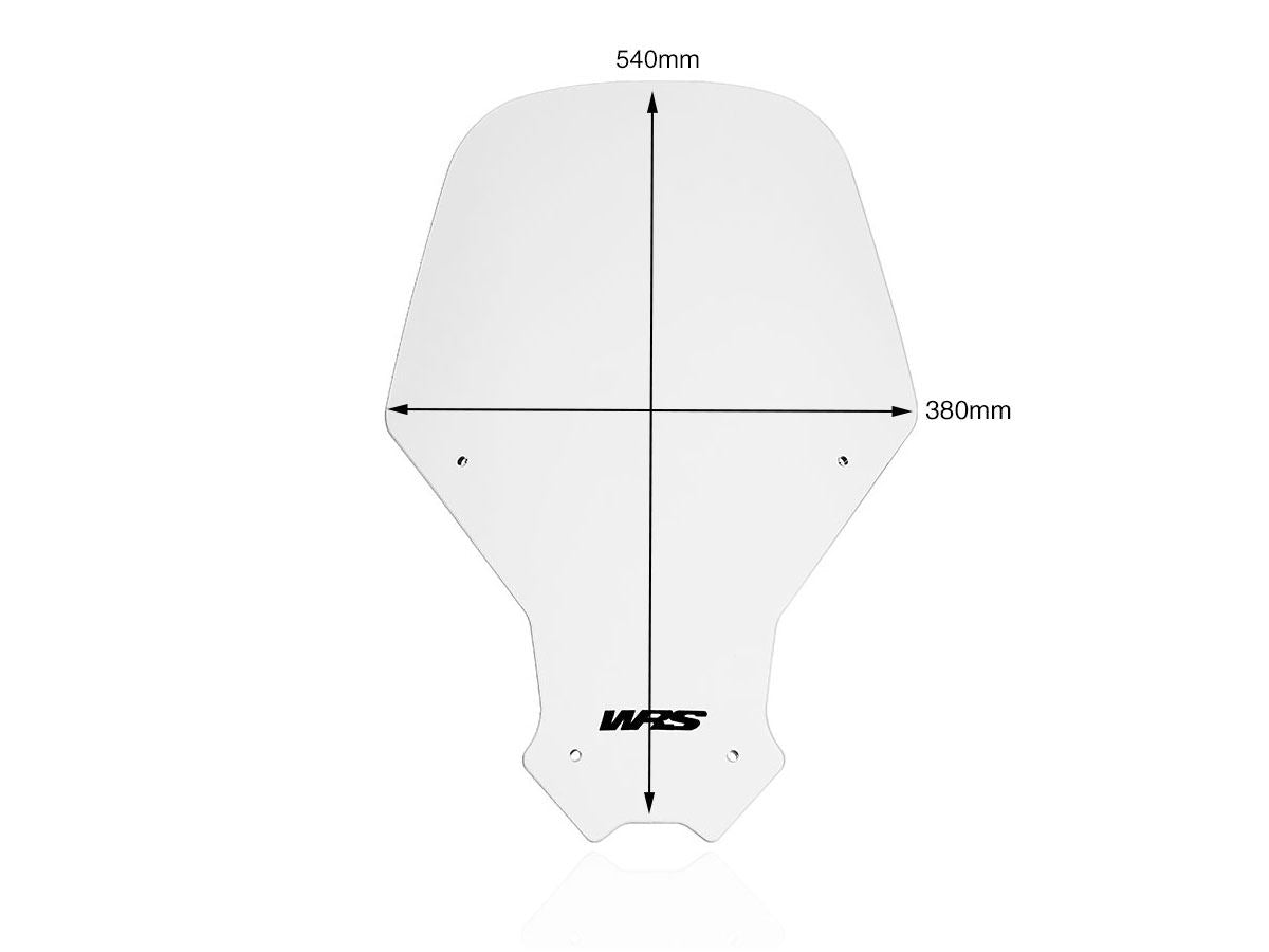 WRS Windscreen Tour Honda Crf1100l Clear Ho029t