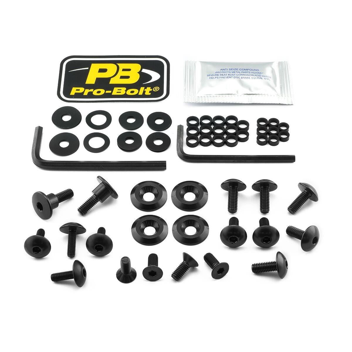 Pro Bolt Fairing Bolt Kit For Suzuki GSX-S 1000 2015-2020 FSU167BK