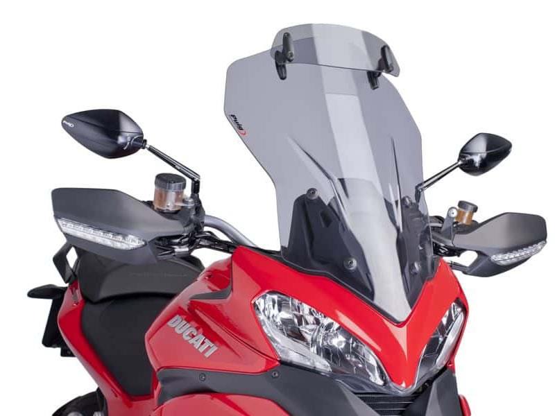 Puig Touring Screen With Extender Light Smoke 21406N