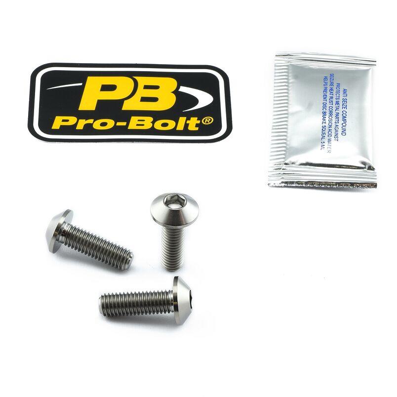 Pro Bolt Brake Rotor Mounting Bolt Kit For Yamaha MT-03 2015-2022 TI3DISCYAM