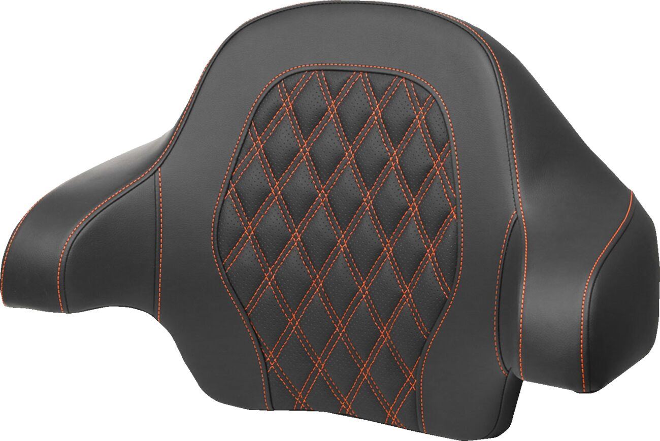 Saddlemen Tour Pak Backrest Pad Orange Stitch For HD FLHXS 1868 08-23 814-07-15003